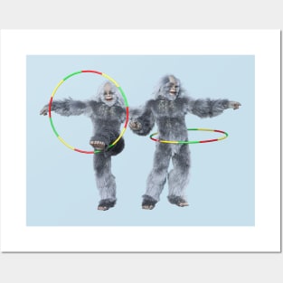 Yeti Hula Hoop Posters and Art